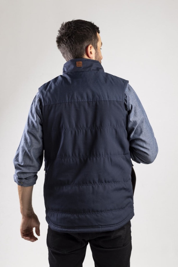 Hernyó Ag Vest Zip Up Eclipse