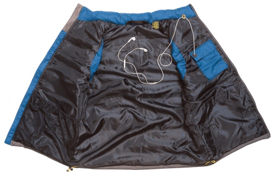 Hernyóvédő Szigetelt Mellény Kék