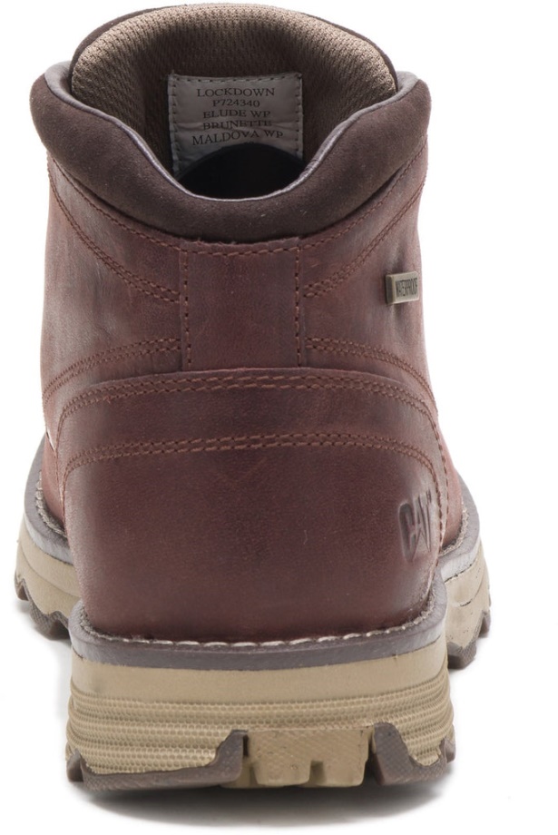 Caterpillar Elude Vízálló Fűzős Csizma Sötétbarna