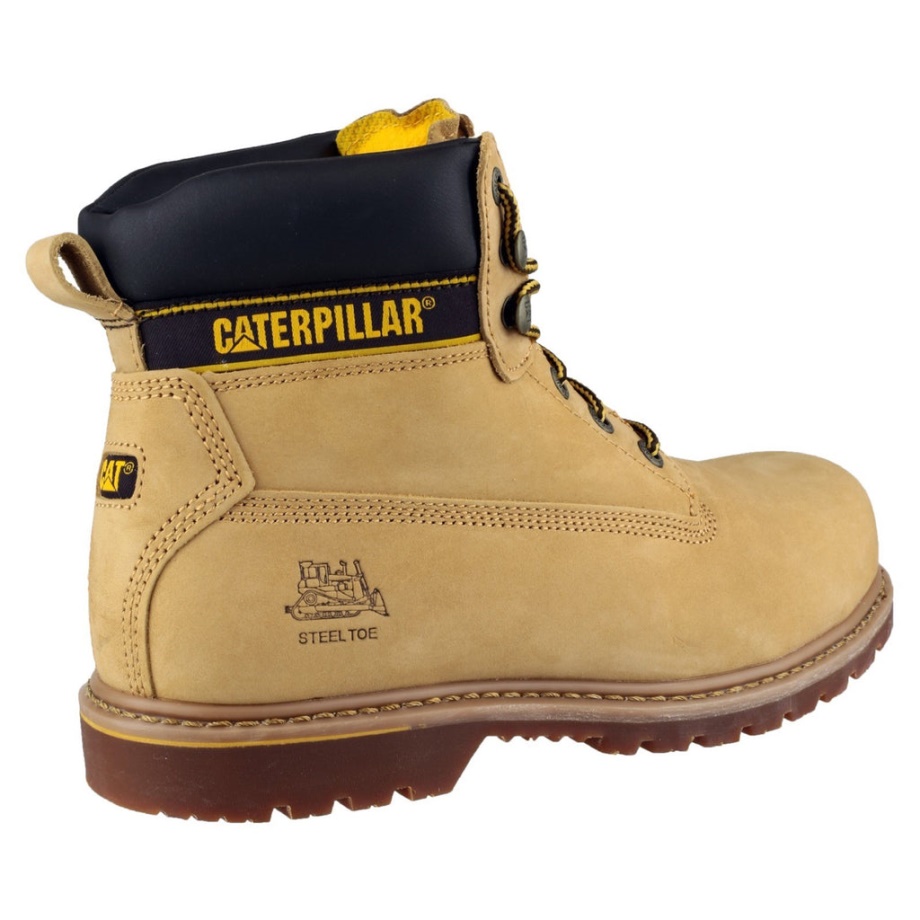 Caterpillar Holton S3 Biztonsági Csizma S3 Méz