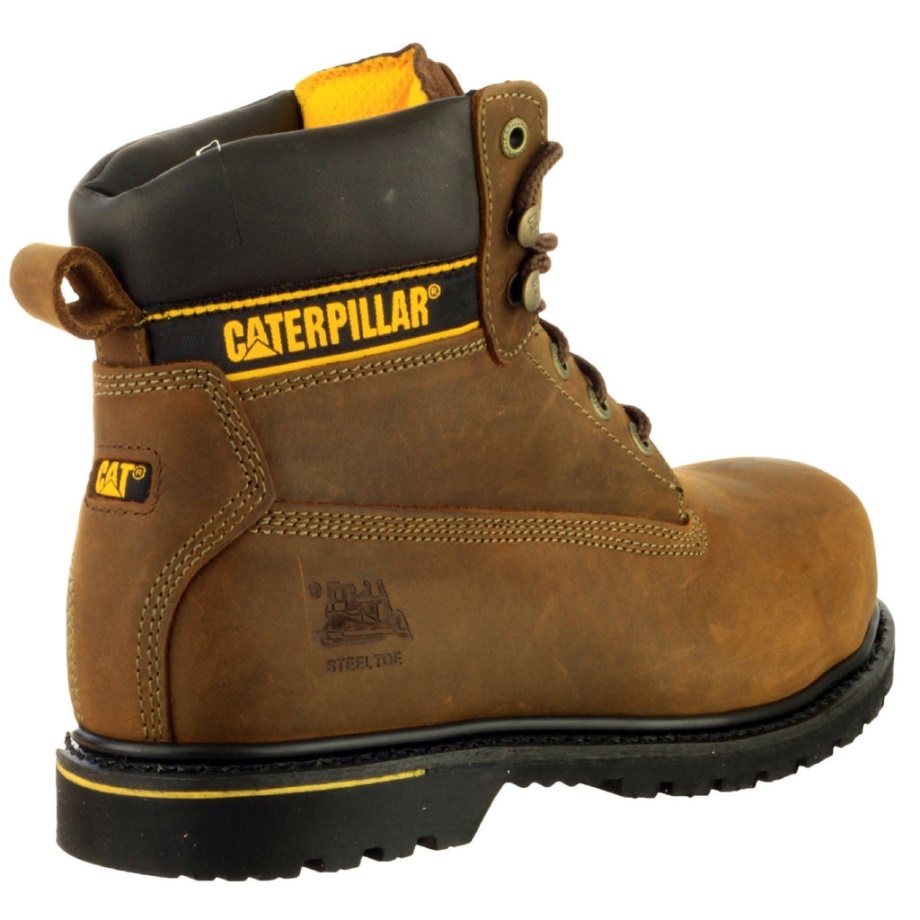 Caterpillar Holton Biztonsági Csizma S3 Barna
