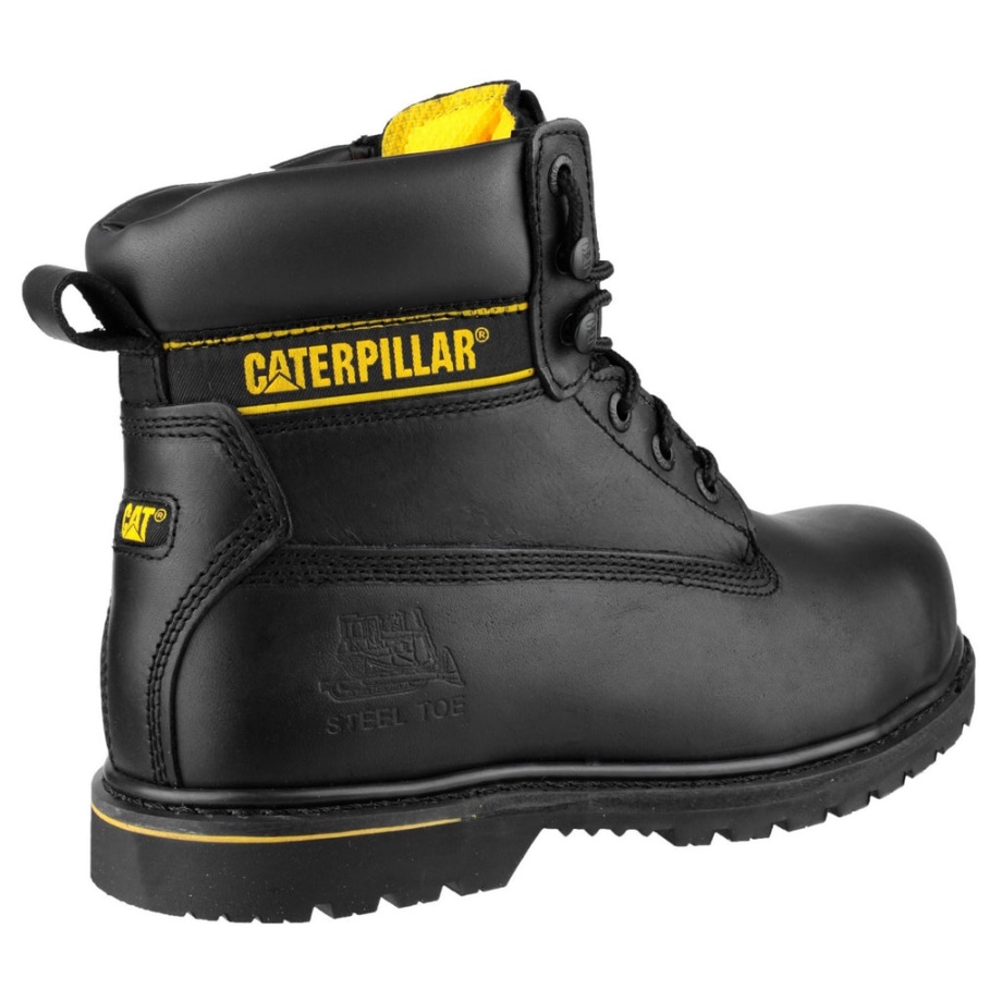 Caterpillar Holton Biztonsági Csizma Sb Fekete