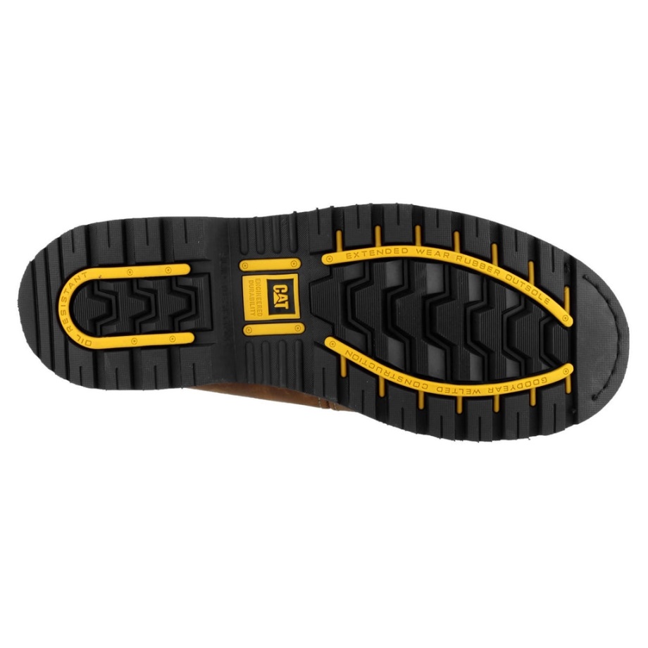 Caterpillar Holton Biztonsági Csizma Sb Barna