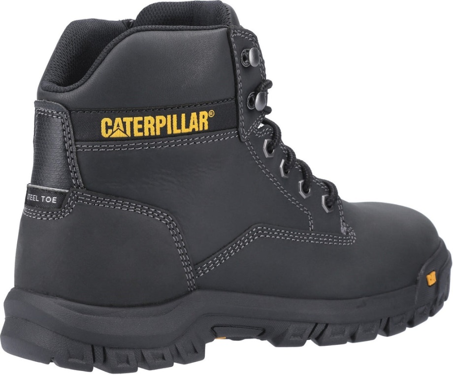 Caterpillar Median S3 Fűzős Biztonsági Csizma S3 Fekete