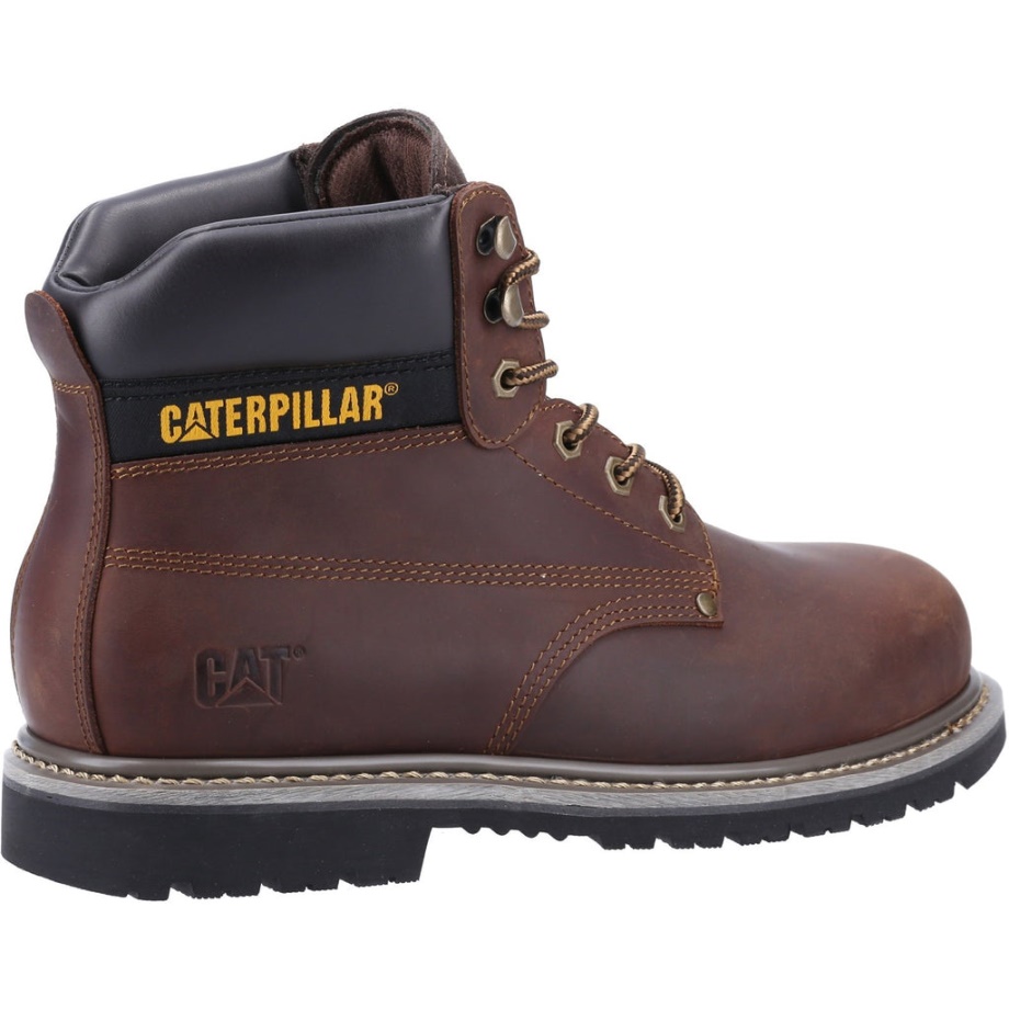 Caterpillar Powerplant S3 Gyw Biztonsági Csizma S3 Barna