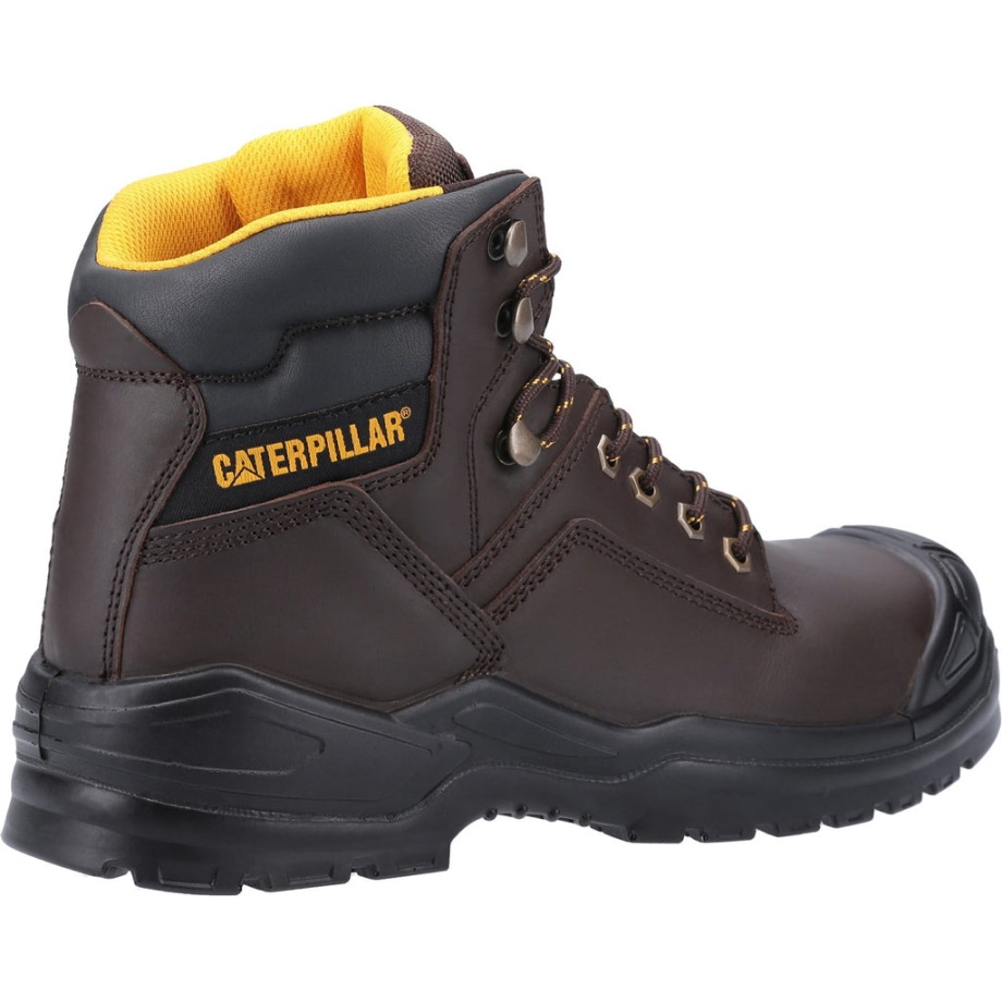 Caterpillar Striver Mid S3 Biztonsági Csizma S3 Barna