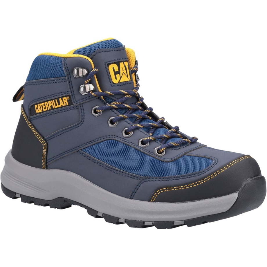 caterpillar_elmore_mid_safety_hiker_s1_navy.jpg Caterpillar Elmore Mid Safety Hiker S1 Navy - Image 1