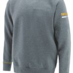 Caterpillar Essentials Legénységi Nyakú Pulóver Sötét Hanga